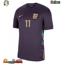 Camisa de Futebol Inglaterra Phil Foden #11 Equipamento Secundário Europeu 2024 Manga Curta